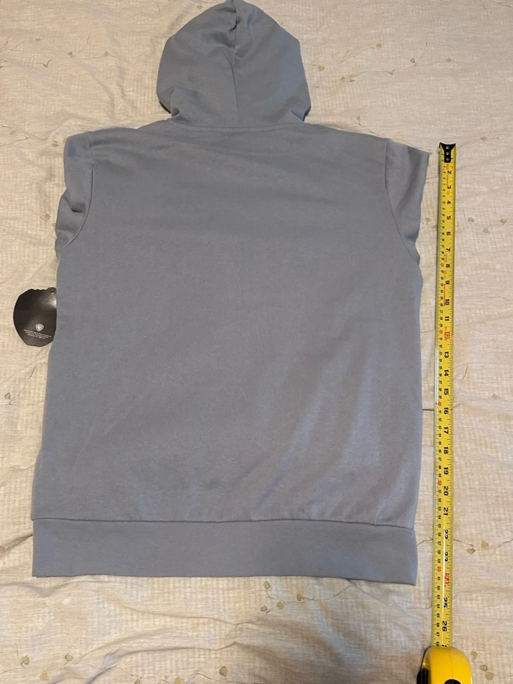 Tom & Jerry Embroidered Hoodie - Gray